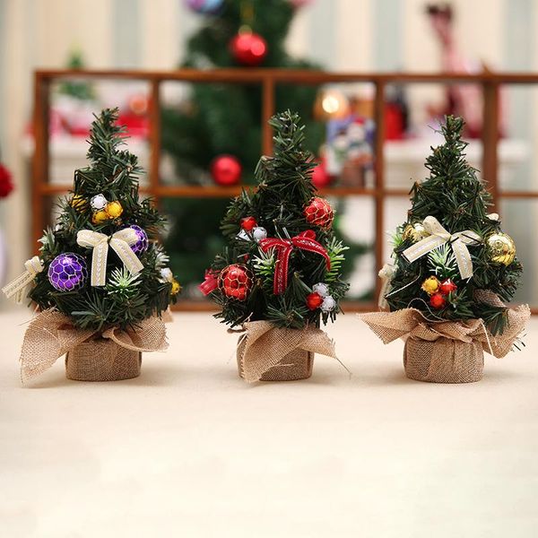 

christmas decorations mini tree small deskdecorative 20cm