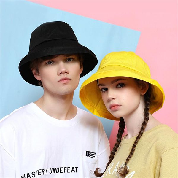 

cloches ealab women crushhat bucket hat men solid color sport male bone sombrero petasos summer sunhat fisherman hip hop lovers cap, Blue;gray