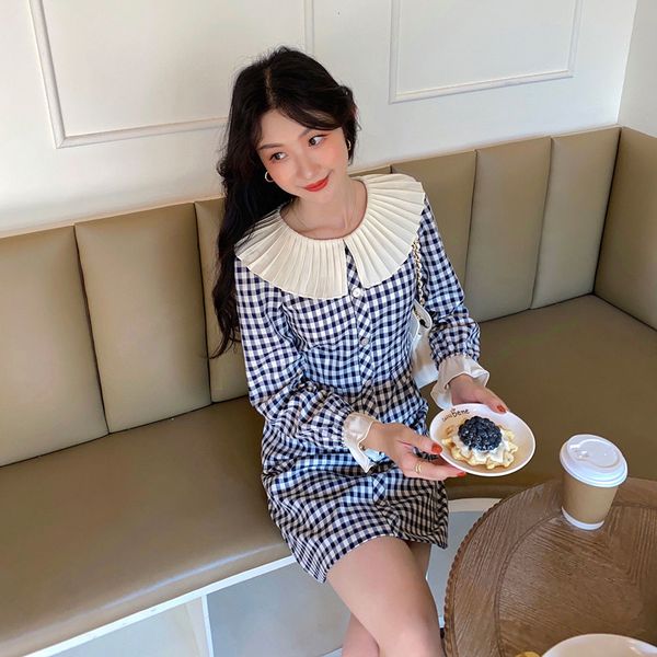 

renaissance design sense niche court tea-break skirt french dress as a girl's boy with sleeve autumn vjg0, Black;gray