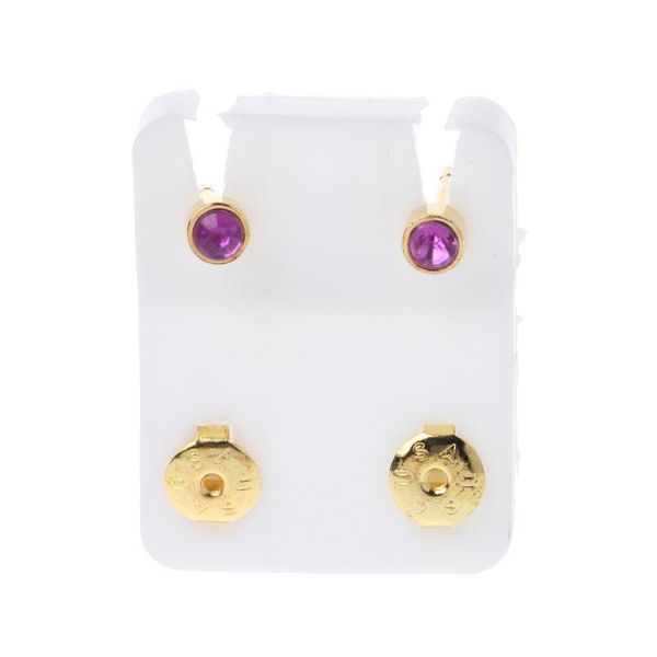 

stud 12 pairs gold ear piercing earrings set hypoallergenic mini 3mm cz studs jewelry, Golden;silver