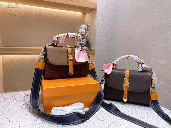 

women's envelope single shoulder messenger bag with silk scarf