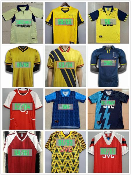 

1991 1993 andy cole ian wright tony adams retro soccer jersey 88 90 91 92 93 94 95 00 02 04 05 06 henry lee dixon kevin campbell alan smith, Black;yellow