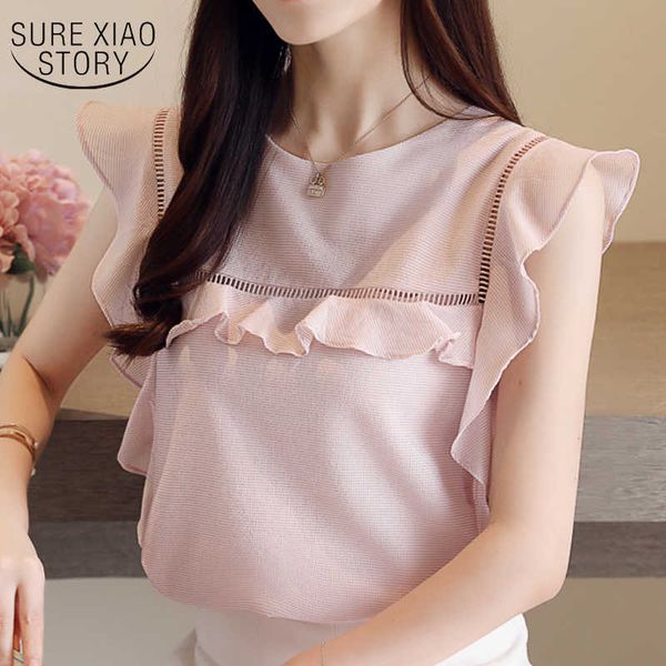 

blusas mujer de moda blusas femininas elegante womens and blouses lace blouse cover the belly sleeveless 3119 50 210528, White