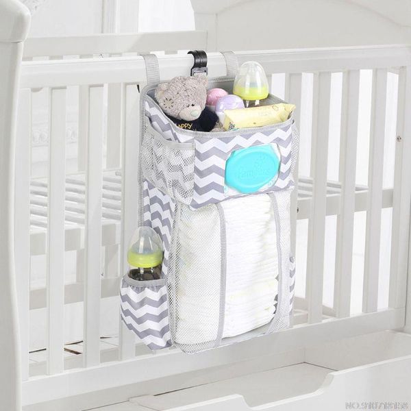 

storage boxes & bins diaper stacker hanging bags nursery organizer for crib or wall baby shower gifts au2 21 dropship