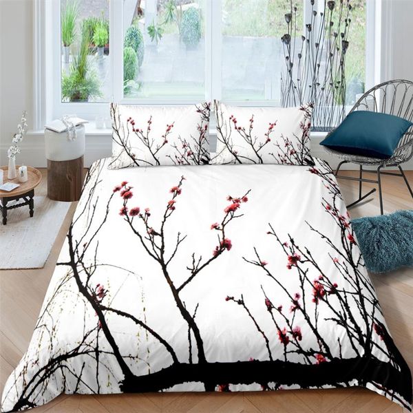 

bedding sets beauty scenery 3d set king size lightweight floral duvet cover and pillowcase home textiles 2/3pcs for bedroom decor