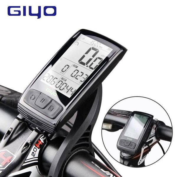 

giyo bicycle computer bluetooth 4.0 temperature non-threaded meter waterproof bicycle speedometer mounting bracket sensor