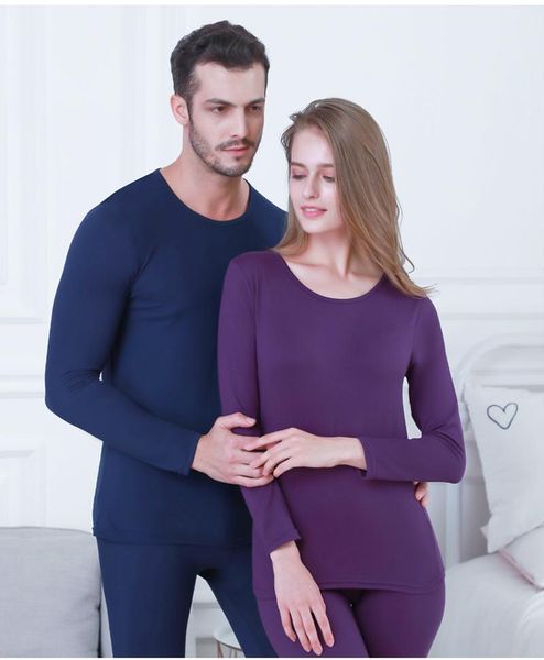 

two piece dress arrival plus size 3xl- 6xxl thin style thermal underwear set long johns for male female warm clothing winter suit wear, White