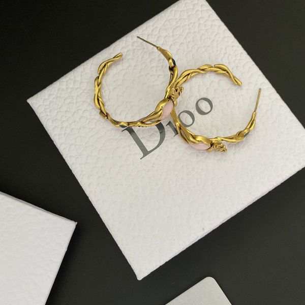 

designer earrings jewellery2021 new love model di d family small fragrance personality small fresh versatile beautiful elegant uyzn, Silver