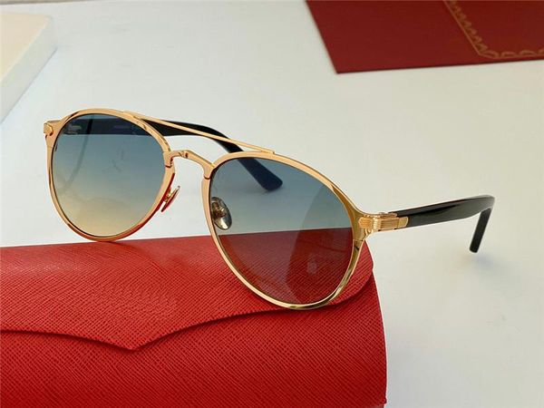 

men new sunglasses classic retro 0212 uv400 frame fashion metal design style design lens glasses outdoor protective fecpo, White;black