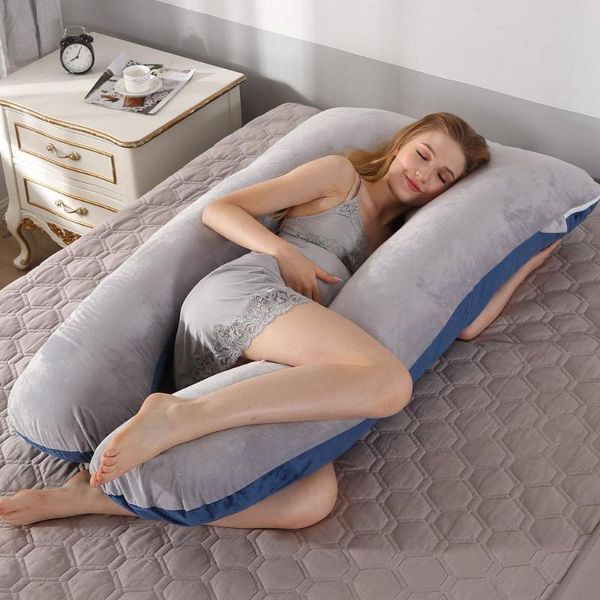 

pillow 50 100% cotton full body for pregnant women u shape pregnancy sleeping support maternity side sleepers
