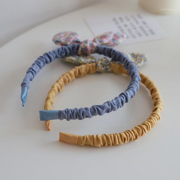 

hair accessories fashion bow hairband hoop for girls child headband hairbands summer autumn flower band wholesale a7k91, Slivery;white