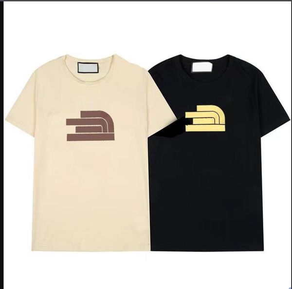 

22 t shirts for men cotton t-shirt round neck double thread spring summer 20ss letter high street loose trend short sleeve male clothing, White;black