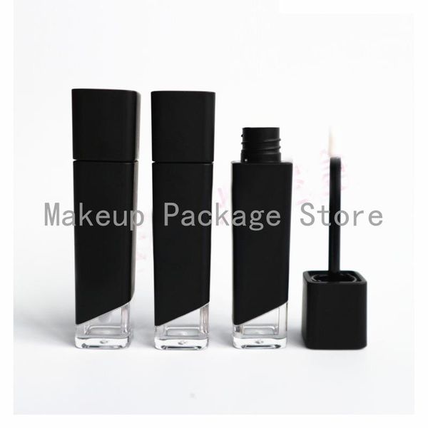 

10/20/50pcs empty square mablack lip gloss tube cosmetic diy lip glaze pipe shell makeup refillable container vials bottles
