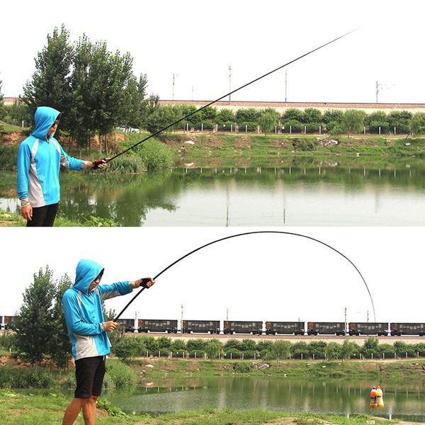 

boat fishing rods frp rod portable ultralight pole for stream lake freshwater