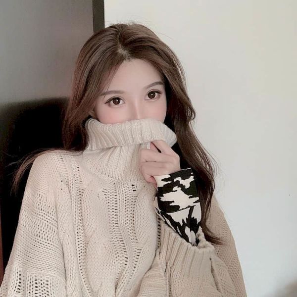 

new spring fall, turtleneck ladies pullover down long sleeves, jersey women's clothes 8s95, White;black