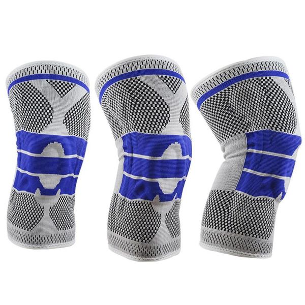 

elbow & knee pads brace support sleeve compression kneepad elastic nylon sports safety protection for basketball fitness running cycling gea, Black;gray