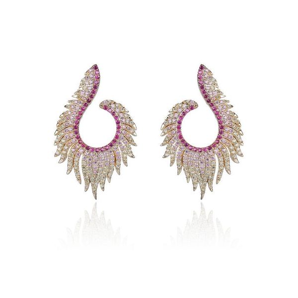 

dangle & chandelier luxury cubic zircon cz crystals earrings birthday party wedding gift fine jewelry ce11526, Silver