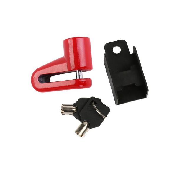 

bike locks disc brake lock anti-theft zinc alloy high-strength anti-corrosion brake+ with 2 keys for bicycle motorbike