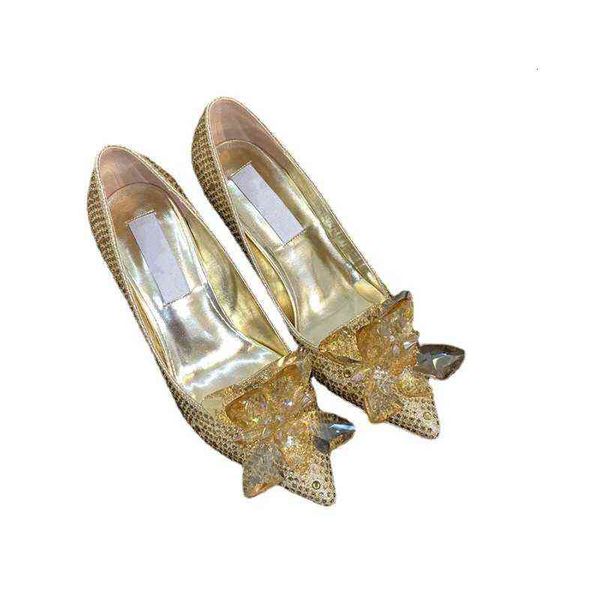 

women's formal shoes pointed high-heeled feminine thin heel rhinestone crystal wedding bridal shoes main dress, Black