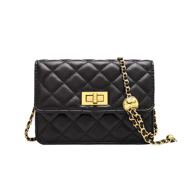 

shoulder bag chain small women's and versatile texture messenger net red square