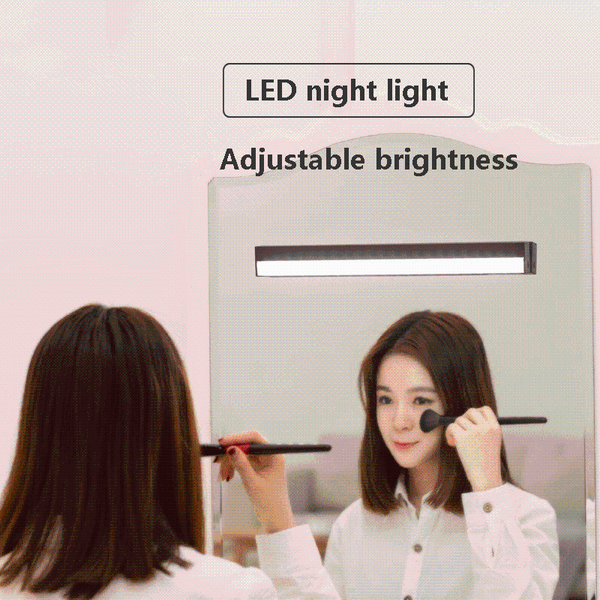 

led night light wireless touch dimming usb rechargeable mirror front light makeup fill lamp wardrobe bathroom night lights