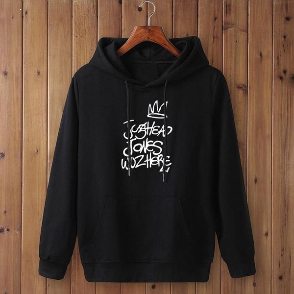 

harajuku loose hoodie sweatshirt men autumn winter fashion tracksuit sweatshirt oversize, Black