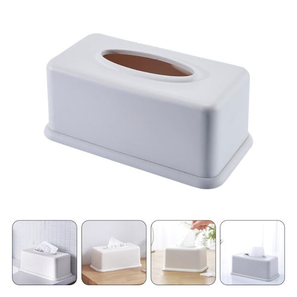 

tissue boxes & napkins 1pc simple box household storage holder paper towel