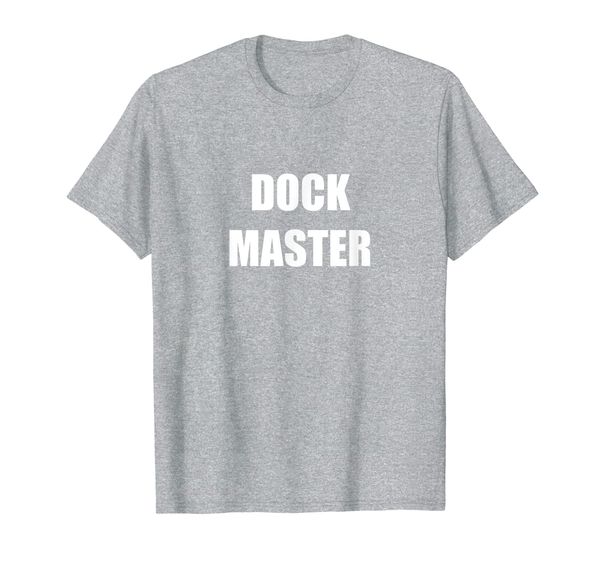 

dock master employees official uniform work design shirt, White;black