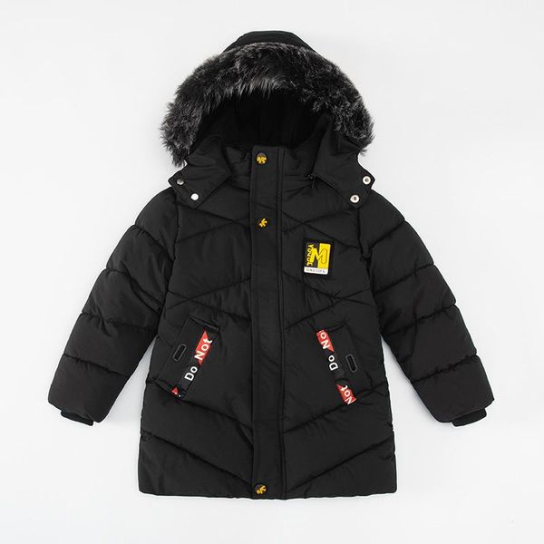 

jackets 2021 winter parkas warm down jacket children coat hooded solid for boys outwear childrens clothing 5-10 years, Blue;gray