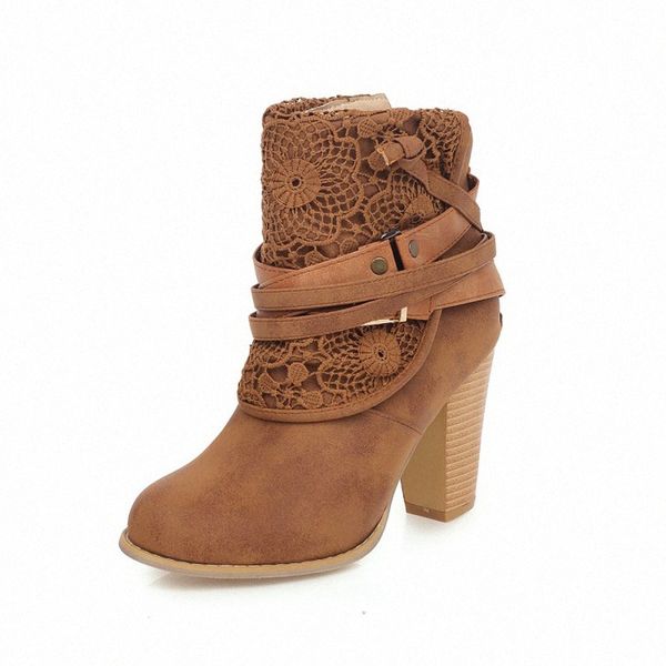 

kalenmos short boots women high heel black party booties back zip short plush autumn winter boots women daily size 34 43 desert boots i2ft#