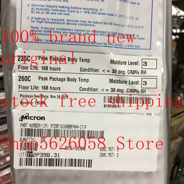 

smart power plugs mt29f1g16abbfah4-it:f bga 100% original 10pcs/lot stock