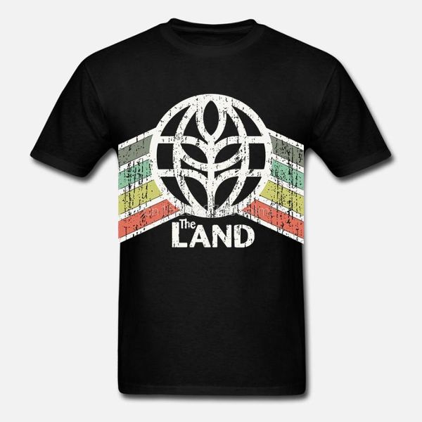 

men's t-shirts epcot the land vintage logo t-shirt men, White;black