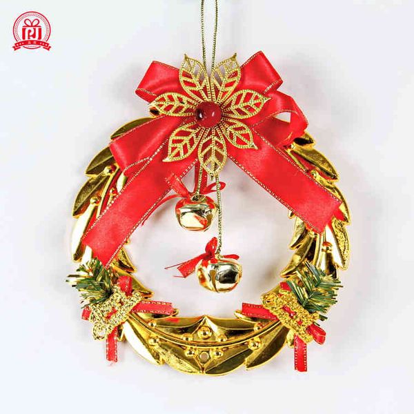 

plastic plated bell accessories tree decorations christmas gift pendant