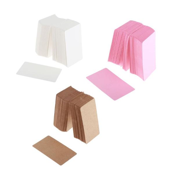

greeting cards 200pcs mini blank kraft note paper business vocabulary word card message diy gift tags