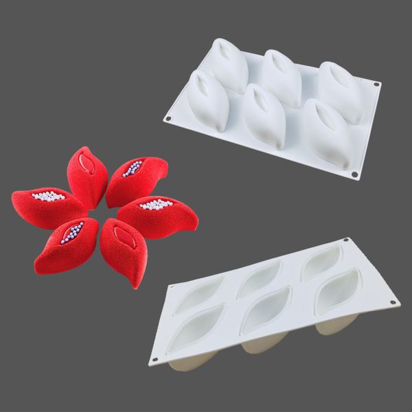 

silicone mold for pea pod mousse cake diy cake decoration baking appliance french dsert mold