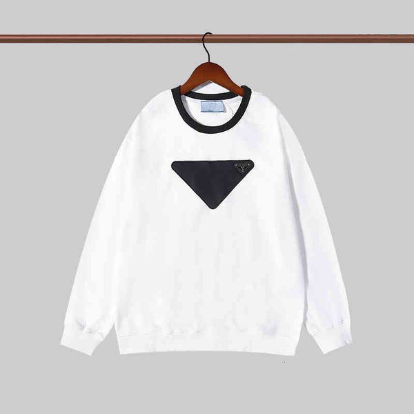 

men's hoodies & sweatshirts women korean cotton terry letter patch embroidered b o-neck hight quality men fashion female sweater vj8y, Black