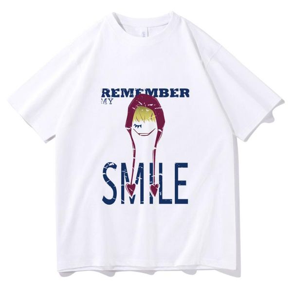 

men's t-shirts anime one piece tshirt corazon printing t-shirt donquixote rosinante smile short sleeve tee summer men women t shirt, White;black