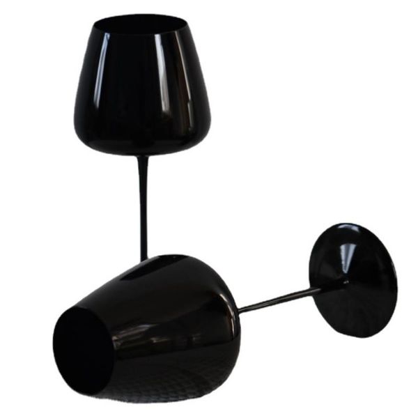 

wine glasses 4 styles 250-650ml creative art black magic moment goblet special night banquet party bar red champagne beer steins cup