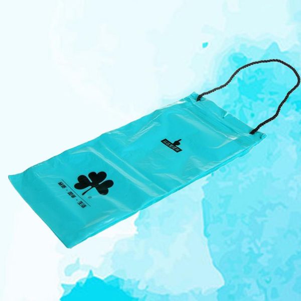 

other interior accessories 50pcs car trash bag portable seat back hanging bags disposable organizing storage bags(blue)