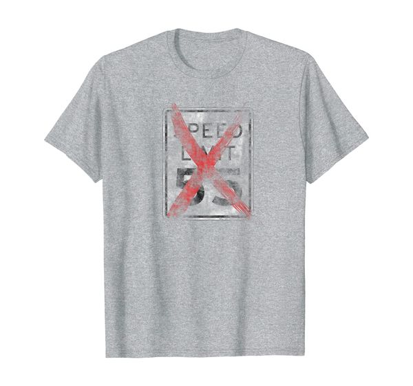 

speed limit 55 mph shirt car enthusiast t-shirt 55th, White;black