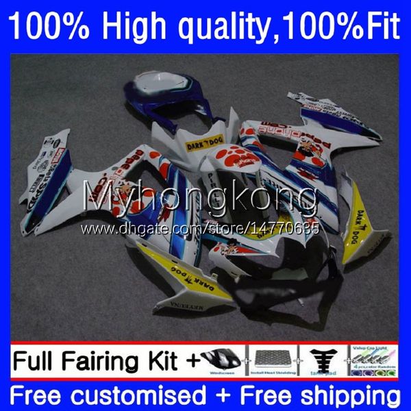 Molde de Injeção para Suzuki GSXR750 GSXR600 750CC 2009 2009 2010 Body 22No.86 GSX-R600 GSXR 750 600 CC 08-10 PEPEPHONE GSXR-600 600CC K8 GSXR-750 08 09 10 Kit de Feira do OEM