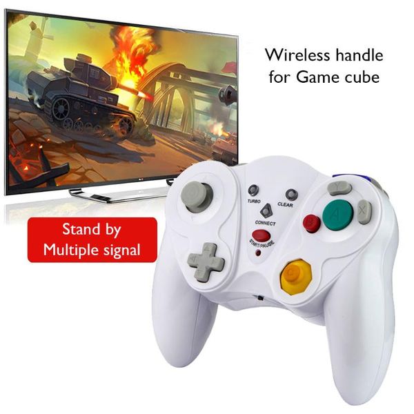 

game controllers & joysticks 2.4g controller gamepad wireless vibration joystick joypad for cube/ with receiver accessor