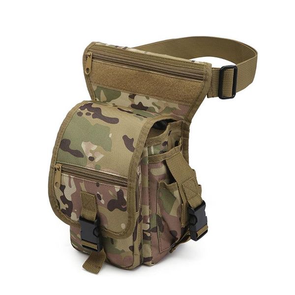 

outdoor bags multifunctional waist bag military pack climbing leg thigh pouch hiking belt running camping bicycle
