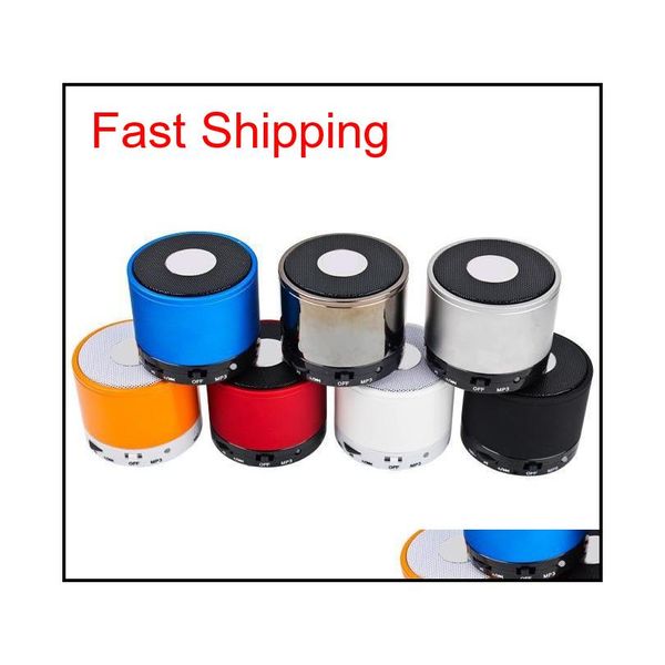 

2018 mini speaker s10 multi-color mini player bluetooth wireless stereo speakers loudspeaker akoyl rwrhw