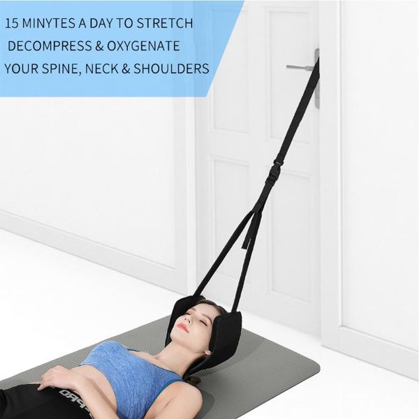 

neck stretcher pillow kit device working-out comfortable ergonomic neck traction decoration for relieve tension