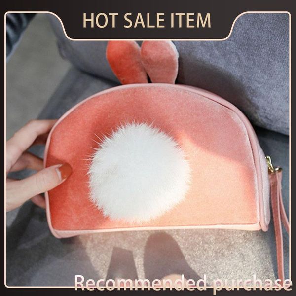 

girls bag make cosmetics bags with for ball makeup women hairy traveling cute handbag lady cases cosmetic up bags hvggv gxkwb