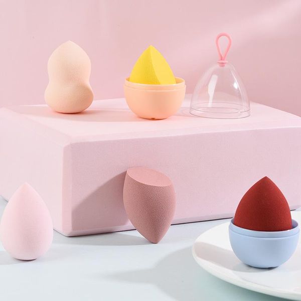 

sponges, applicators & cotton 1pcs water drop shape makeup sponge cosmetic powder puff foundation tools beauty accessories