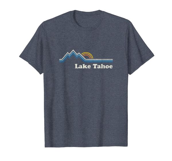 

Retro Lake Tahoe California T Shirt Vintage Sunrise Mountain, Mainly pictures