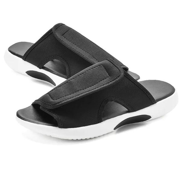 

slippers summer men shoes breathable filp-flops red black soft sole comfortable zapatos de hombre