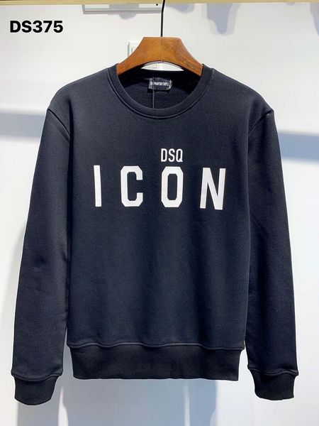 

ssmen's and women's hooded sweater selling fashion brand printed round neck sweater men's pullover 2022 sweatshirt, Black